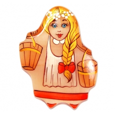 Магнит Девочка с коромыслом