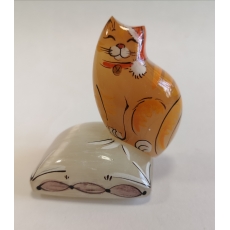 Кот на подушке