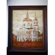 Картина ( мозаика) из камня 
