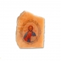  Срез камня лик Иисус Христос