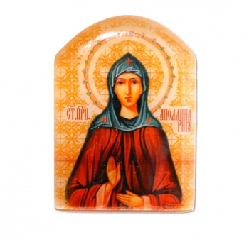 Икона Святая Аполлинария (именная)