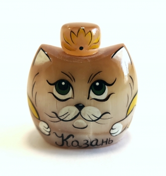 Кот в тюбетейке Вали (надпись по запросу)