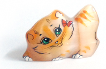 Кошка Бусинка