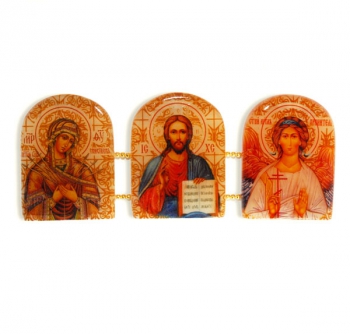 Икона триптих Молитва на умягчение злых сердец