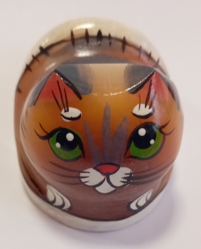 Кот Мурзик в тапочке