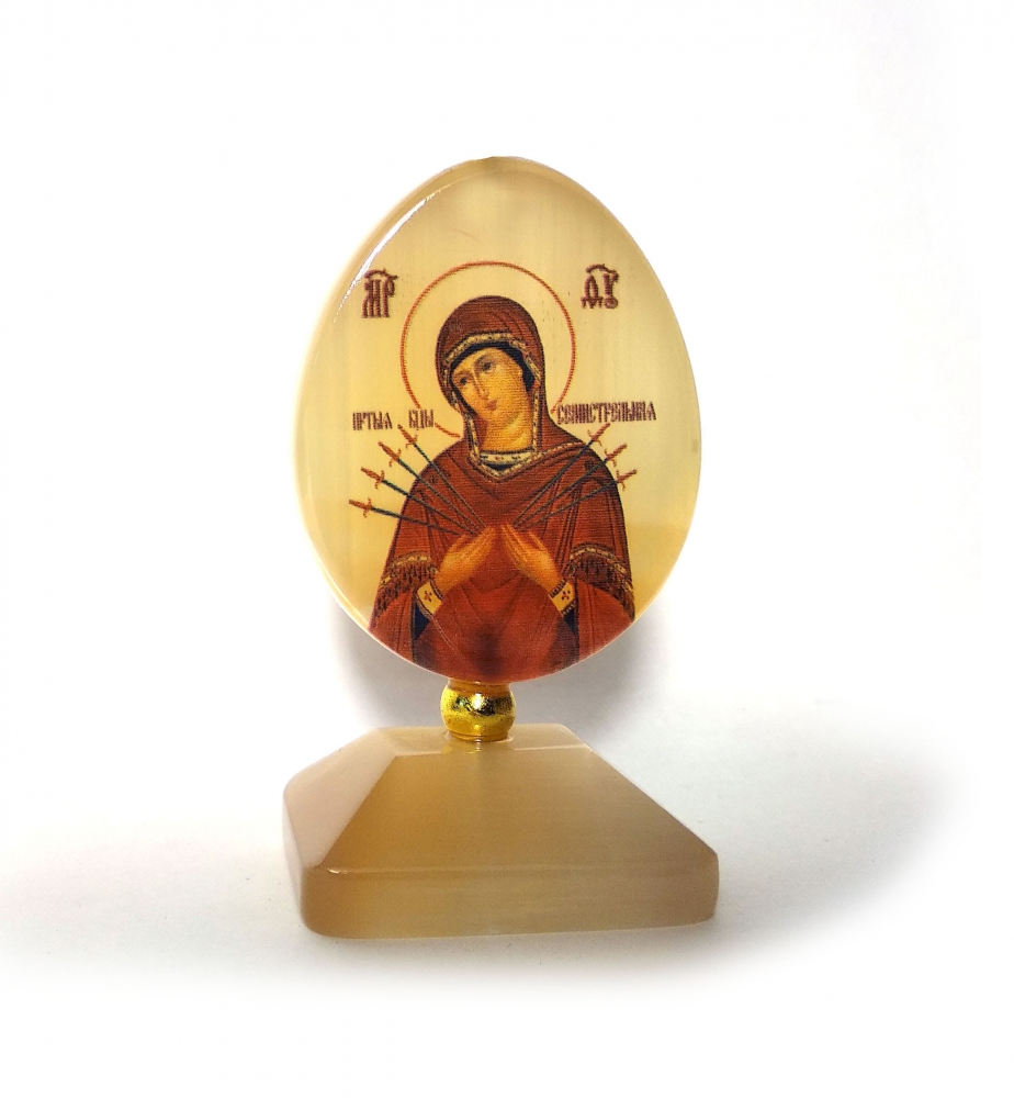 Икона Пасхальная Богоматерь Семистрельная